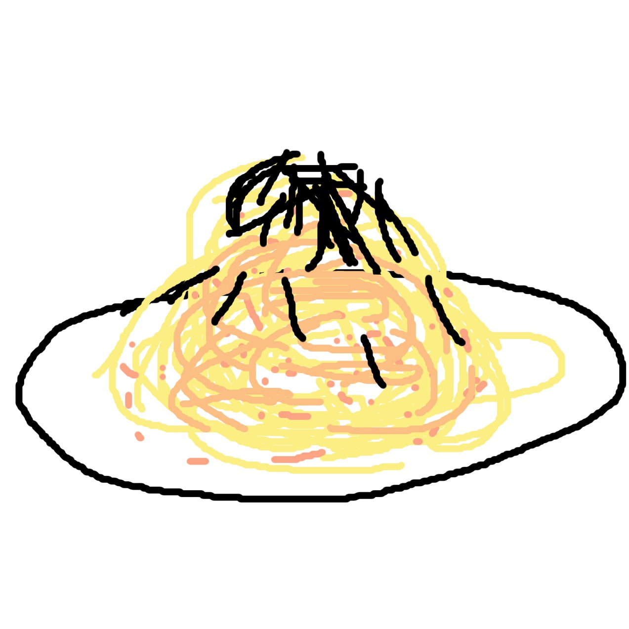 明太パスタ