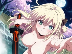 おねショタ露天風呂 「遊◯王 閃刀姫-レイ」
