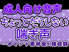 成人向け音声素材(ちょっとだらしない)