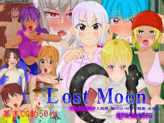 Lost Moon～11人の女の子と純愛・種付け・NTR・略奪・女体化・何でもありなRPG～【感想】