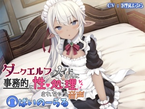 ダークエルフのメイドさんに事務的に性処理されちゃう音声 ばいのーらる