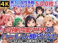 貞操逆転世界のハーレム種付け士～城下町の爆乳ビキニ女騎士編～