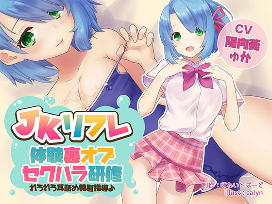 特別指導を開始します。【DLsite作品レビュー：JKリフレ『体験裏オプセクハラ研修』～】