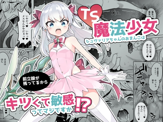 TS魔法少女敗北、ただし「前立腺」はそのまま！【TS魔法少女シュヴァリアちゃんのおまんこは(ry 】