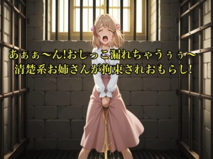 【こっち見ないでぇ〜シリーズ】あぁぁ〜ん!おしっこ漏れちゃうぅぅ〜清楚系お姉さんが拘束され我慢の限界で2度もお漏らしするボイス【お姉さん/失禁】