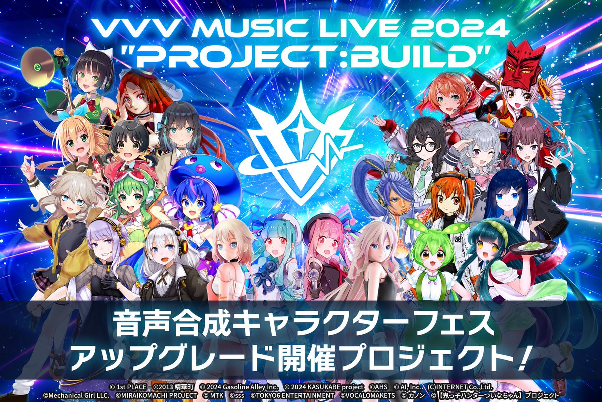 VVV MUSIC LIVEのクラウドファンディングは9/29まで